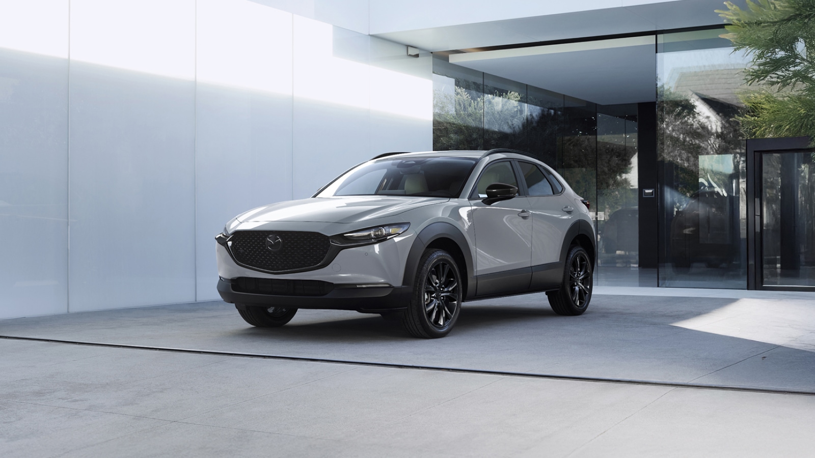 mazda cx-30 driver side front exterior view